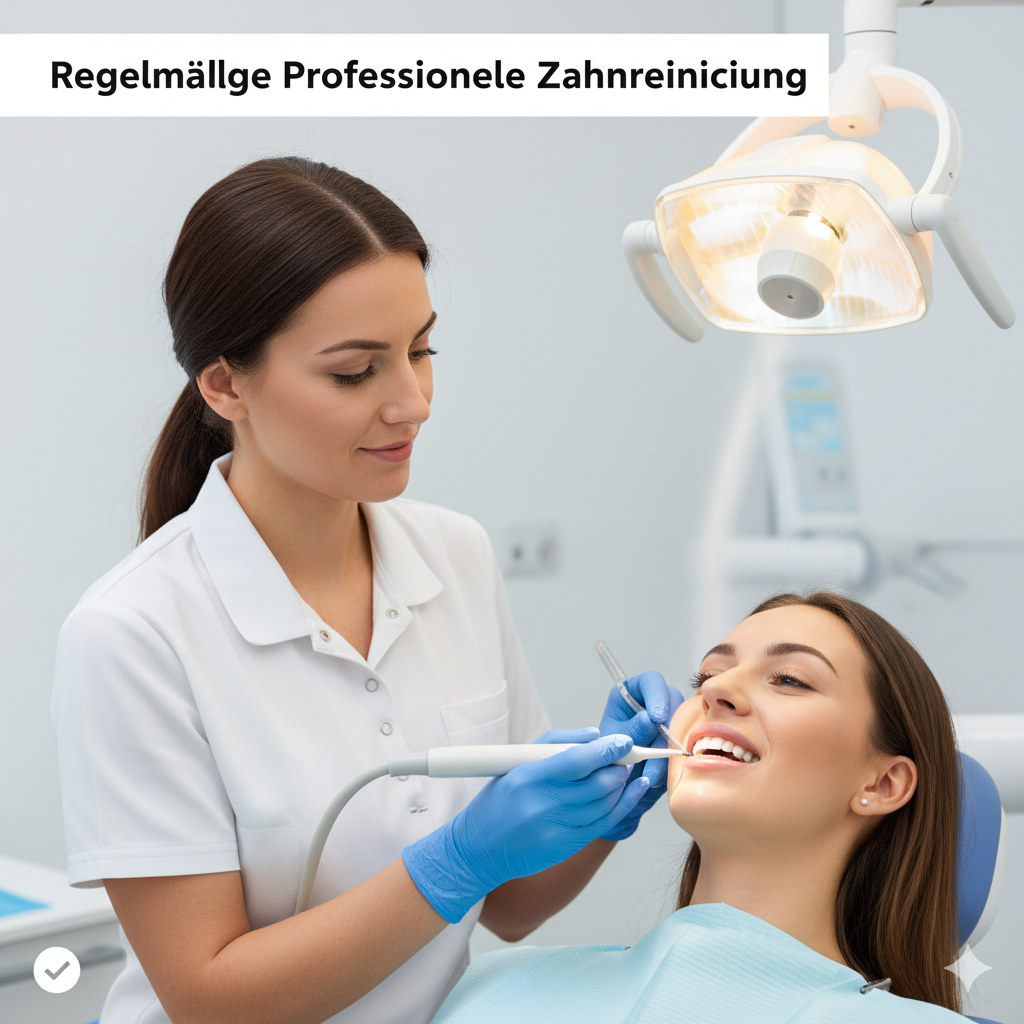 Pflege von Veneers