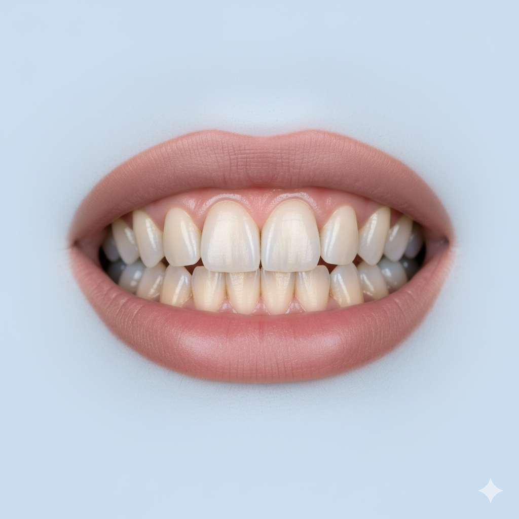 Strahlendes Lächeln