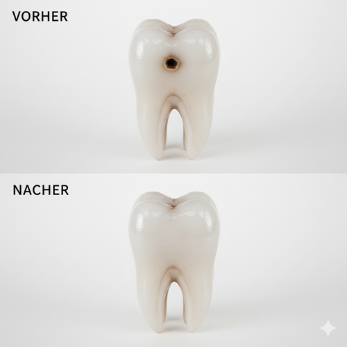 Weiße Füllungen Ergebnis
