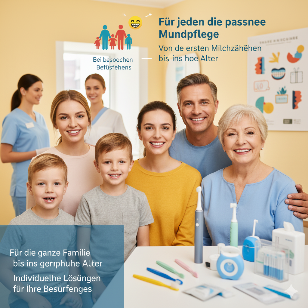 Mundhygiene für die ganze Familie