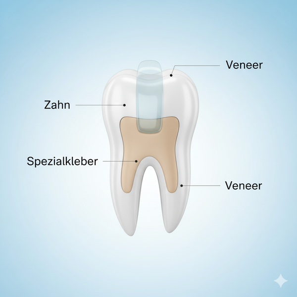 Veneers Anwendung