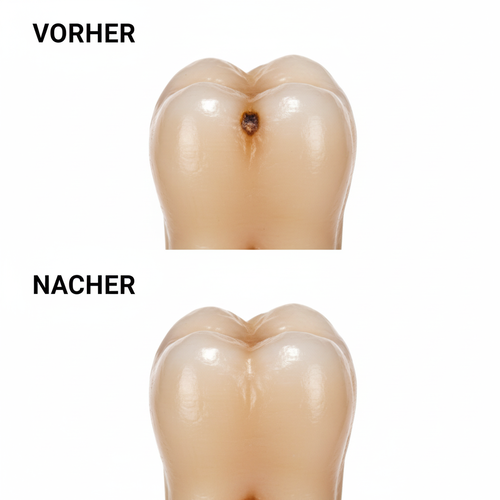 Weiße Füllungen Anwendung