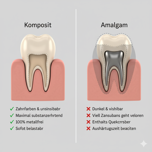 Komposit vs Amalgam
