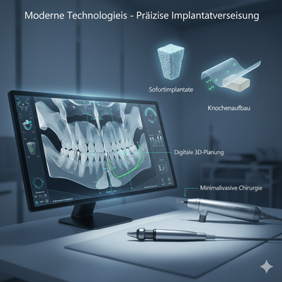 Moderne Wurzelbehandlung